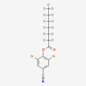 2,6-Dibromo-4-cyanophenyl heptanoate-D13