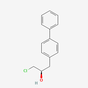 (R)-1-([1,1'-Biphenyl]-4-yl)-3-chloropropan-2-ol