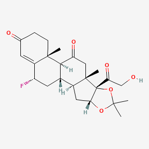 molecular formula C24H31FO6 B13861766 11-KetoFlurandrenolide 