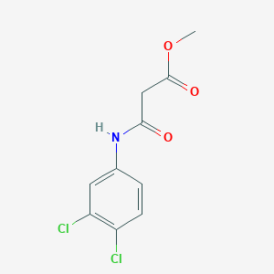 N-(3,4-Dichlorophenyl)malonamic acid methyl ester