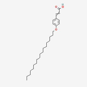 3-[4-(Octadecyloxy)phenyl]prop-2-enoic acid