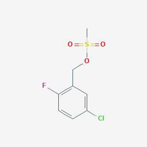 5-Chloro-2-fluorobenzyl methanesulfonate