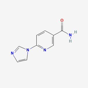 6-(1H-Imidazol-1-yl)nicotinamide
