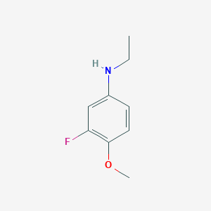N-ethyl-3-fluoro-4-methoxyaniline
