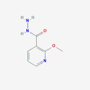 molecular formula C7H9N3O2 B1386200 2-Methoxynicotinohydrazide CAS No. 89853-72-5