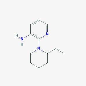 2-(2-Ethyl-1-piperidinyl)-3-pyridinamine