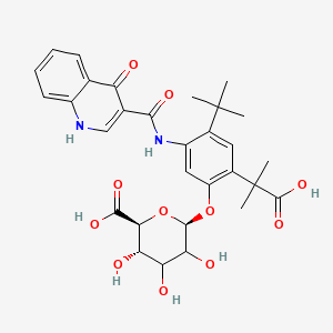 Ivacaftor Carboxylic Acid O-Glucuronide