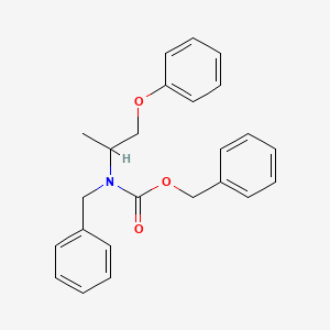 Benzyl Benzyl(1-phenoxypropan-2-yl)carbamate