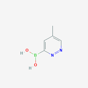 (5-Methylpyridazin-3-yl)boronic acid