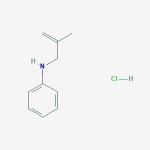 molecular formula C10H14ClN B13862180 (2-Methyl-allyl)-phenyl-amine Hydrochloride 