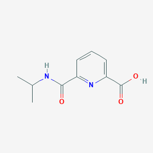 6-[(Propan-2-yl)carbamoyl]pyridine-2-carboxylic acid