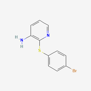 2-[(4-Bromophenyl)sulphanyl]pyridin-3-amine