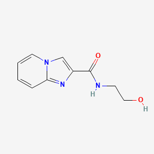 molecular formula C10H11N3O2 B1386246 N-(2-Hydroxyethyl)imidazo[1,2-a]pyridine-2-carboxamide CAS No. 1157107-85-1