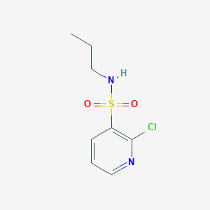 molecular formula C8H11ClN2O2S B1386263 2-chloro-N-propylpyridine-3-sulfonamide CAS No. 54535-04-5