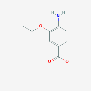 molecular formula C10H13NO3 B1386276 Methyl 4-amino-3-ethoxybenzoate CAS No. 912839-50-0