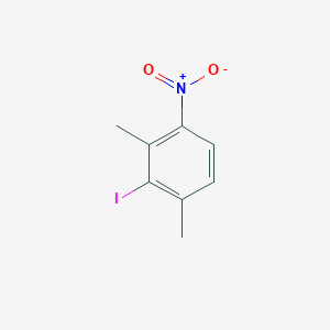 molecular formula C8H8INO2 B1386277 2-Iodo-1,3-dimethyl-4-nitrobenzene CAS No. 4102-46-9