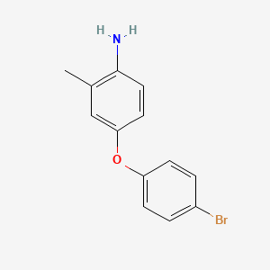 4-(4-Bromophenoxy)-2-methylaniline