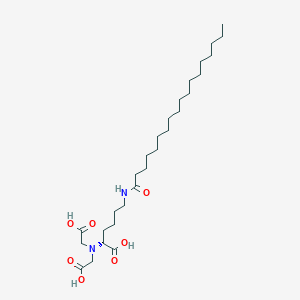 (2R)-2-[bis(carboxymethyl)amino]-6-(octadecanoylamino)hexanoic acid