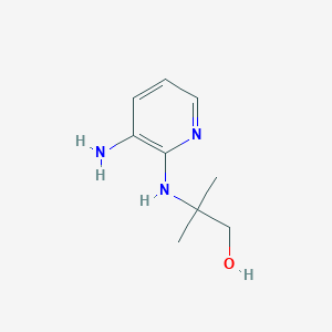 2-[(3-Amino-2-pyridinyl)amino]-2-methyl-1-propanol