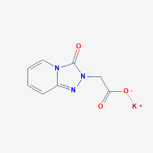 potassium 2-{3-oxo-2H,3H-[1,2,4]triazolo[4,3-a]pyridin-2-yl}acetate