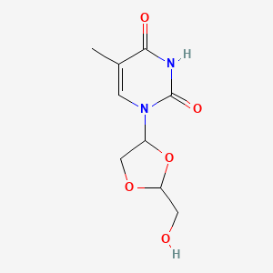 Dioxolane thymine nucleoside