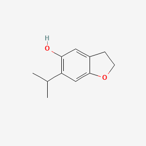 6-Propan-2-yl-2,3-dihydro-1-benzofuran-5-ol