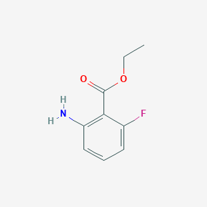 molecular formula C9H10FNO2 B1386311 Ethyl 2-amino-6-fluorobenzoate CAS No. 1108668-11-6