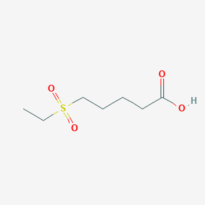 molecular formula C7H14O4S B1386312 5-Ethanesulfonylpentanoic acid CAS No. 1153196-63-4