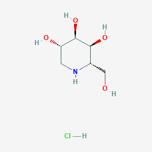 molecular formula C6H14ClNO4 B13863275 1-Deoxy-L-altronojirimycin, hydrochloride 