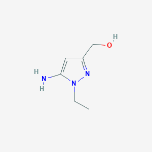 (5-Amino-1-ethylpyrazol-3-yl)methanol