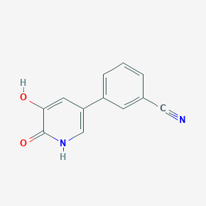 3-(5-Hydroxy-6-Oxo-1,6-Dihydropyridin-3-Yl)benzonitrile