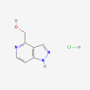 (1H-Pyrazolo[4,3-c]pyridin-4-yl)methanol hydrochloride