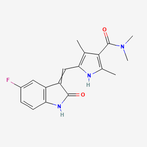 molecular formula C18H18FN3O2 B13863484 Sunitinib Impurity 18 