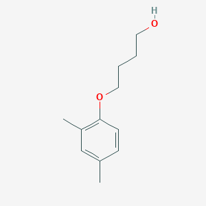 molecular formula C12H18O2 B1386358 4-(2,4-Dimethylphenoxy)butan-1-ol CAS No. 1153128-71-2