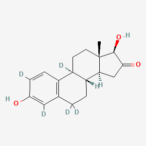 molecular formula C18H22O3 B13863626 16-Keto 17Beta-Estradiol-d5 (Major) 