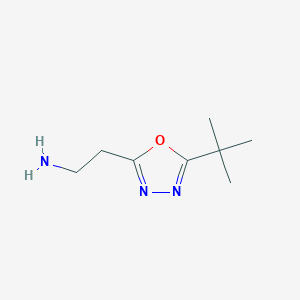 2-(5-Tert-butyl-1,3,4-oxadiazol-2-YL)ethanamine