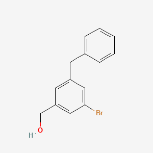 (3-Benzyl-5-bromophenyl)methanol