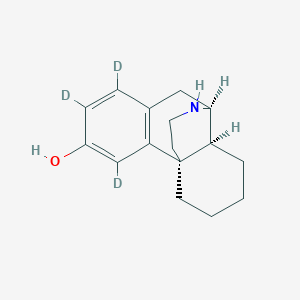 Morphinan-1,2,4-d3-3-ol, (9a,13a,14a)-(9CI); N-Desmethyl Dextrorphan-d3