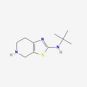 N-tert-butyl-4,5,6,7-tetrahydro-[1,3]thiazolo[5,4-c]pyridin-2-amine