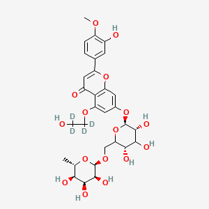 molecular formula C30H36O16 B13864148 Hidrosmin-d4 