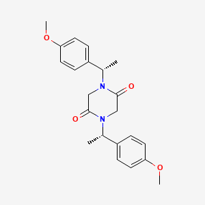 1,4-Bis[(1S)-1-(4-methoxyphenyl)ethyl]-2,5-piperazinedione