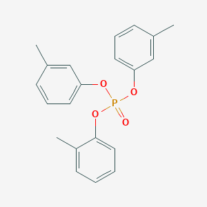 molecular formula C21H21O4P B13864229 Bis(m-cresyl) o-Cresyl Phosphate 