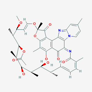 molecular formula C₄₃H₄₉N₃O₁₁ B138644 Unii-jaa5V227IW CAS No. 80621-76-7