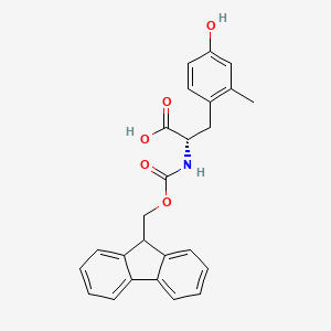 molecular formula C25H23NO5 B13864449 N-[(9H-Fluoren-9-ylmethoxy)carbonyl]-2-methyl-L-tyrosine CAS No. 1145678-75-6