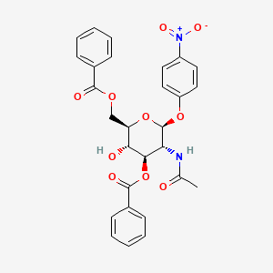 p-Nitrophenyl 2-Acetamido-2-deoxy-3,6-di-O-benzoyl-b-D-glucopyranoside