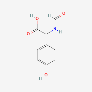 2-Formamido-2-(4-hydroxyphenyl)acetic acid