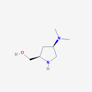 (2R,4R)-4-(Dimethylamino)-2-pyrrolidinemethanol