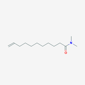 molecular formula C13H25NO B13864593 n,n-Dimethylundec-10-enamide CAS No. 24928-46-9