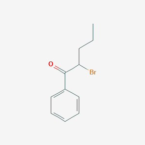 molecular formula C11H13BrO B138646 2-溴-1-苯基-戊酮 CAS No. 49851-31-2