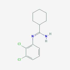 N'-(2,3-dichlorophenyl)cyclohexanecarboximidamide